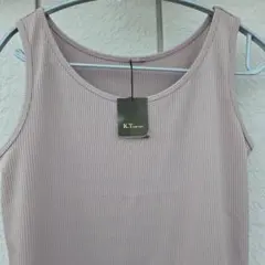 【新品未使用】COMME CA DU MODE タンクトップ モーヴピンクのサムネイル