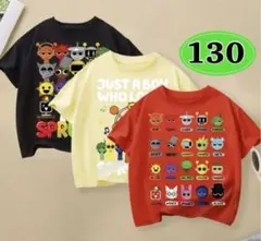 スプランキー風　Tシャツ 子供服 キッズ 3枚セット　130