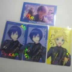 全て箔押し プロセカ エピカ 箔押し 青柳冬弥 KAITO レン あんスタコラボ