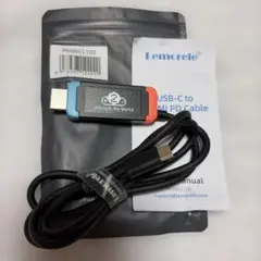 Lemorele USB-C HDMI変換ケーブル 1m