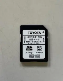 2014年度秋版 】 TOYOTA 地図データ SDカード 8GB - メルカリ