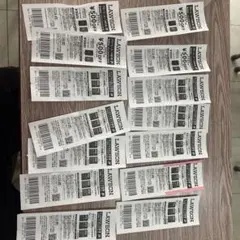 サンプルたばこ引換券　4枚 ローソン たばこ引換券 10枚