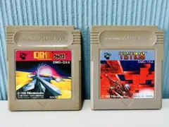 【動作確認済】ゲームボーイソフト『QIX（クイックス）』『テトリス』2本セット