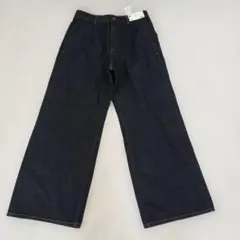 【新品タグ付き】GU WOMEN デニムタックトラウザー XLのサムネイル