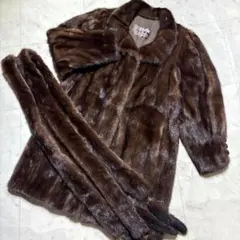 デミバフミンク　EMBA/エンバ ファーコート リアルファー アウター XL