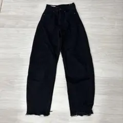 最終値下げ‼️ZARA ブラックデニム　22インチ
