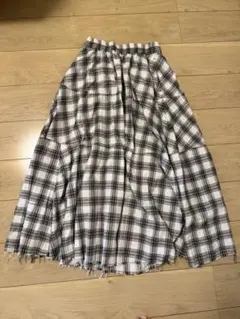 RHC ロンハーマン　チェックスカート　ロングスカート