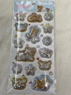 リラックマ キラッとぷくぷくエアーシール