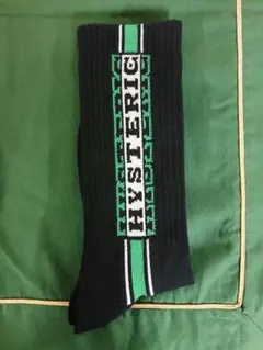 HYSTERIC Grammarソックスロゴ入り ブラック新柄メンズ正規品日本製のサムネイル