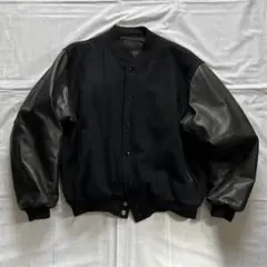 90s WTAPS 初期　 USA製　goldenbear スタジャン　袖革 W)taps - WTAPS × Golden Bear 初期 スタジャン 袖レザー