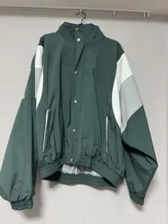 Champion ダークグリーン ナイロンジャケット XLサイズ