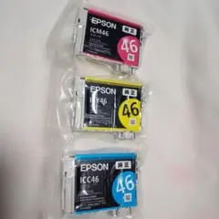 EPSON 純正インク 46 サッカーボール 3色セット 未開封 エプソンのサムネイル