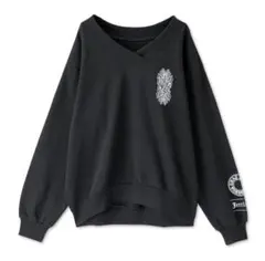 アベイル×shoko コラボ プリントロゴプルオーバー