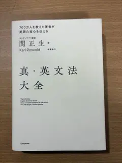 真英文法大全　英語文法参考書