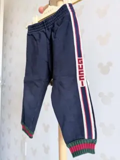 GUCCI ネイビー ストライプ パンツ 24 mのサムネイル