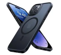 TORRAS iPhone 14/13 ケース マグネット 耐衝撃 ブラック