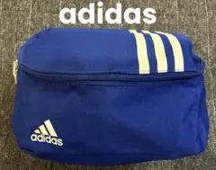 adidas アディダス　防水加工　ポーチ　パフォーマンスロゴ　3本線
