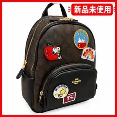 《新品未使用》《値下げ可》コーチ　リュック スヌーピー　コーチ　C4115