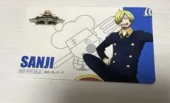 ONE PIECE 　麦わらストア　特典　ICカード風ステッカー　サンジ