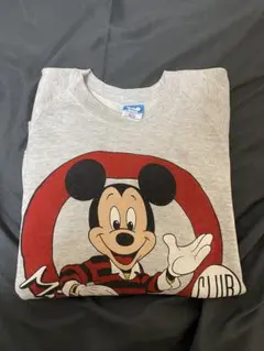 80s USA Disneyミッキースウェット