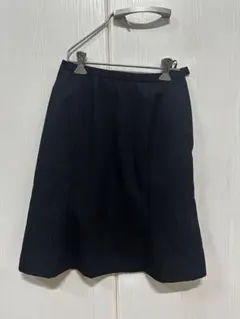 ネイビー ストライプ ビジネススカート