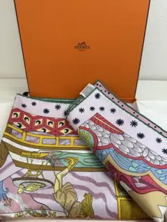 ✨️極美品✨️ エルメス カレ45 パティスリー フランセーズ スカーフ