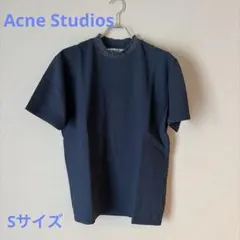 Acne Studios NAVID モックネック Tシャツ S ネイビーのサムネイル