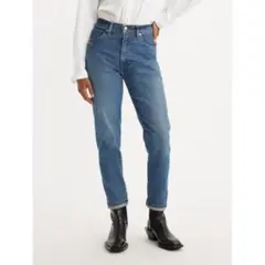 新品Levi'sリーバイス ハイライズスリムジーンズ　デニムw26 66cm