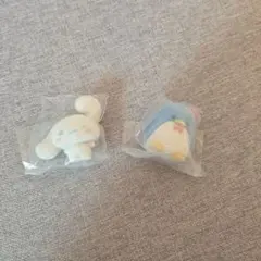 サンリオキャラクターズ ふわふわフロッキードール２ シナモン・タキシードサム