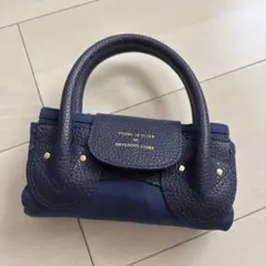 YOUNG & OLSEN キャンバストートバッグ ネイビーのサムネイル