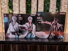 ブリーチ 一番くじ 黒崎一護 市丸ギン 更木剣八 フィギュア