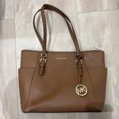 MICHAEL KORS トートバッグ ブラウン A4サイズ収納可 大容量