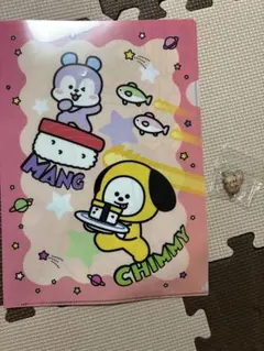 【新品】BT21 くら寿司　フィギュア　SHOOKY クリアファイルセット