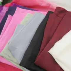 10枚 旭化成 ベンベルグ 生地 はぎれ まとめ売りキュプラ100％