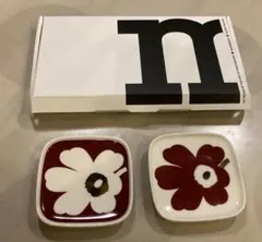 marimekko ウニッコ　プレート　2枚セット　70周年　マリメッコ 皿