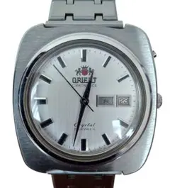 【超美品】ORIENT オリエント クロノエース クリスタル アンティーク腕時計のサムネイル
