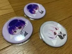 キャス主缶バッチ