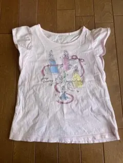 ユニクロ　UT ディズニープリンセス Tシャツ ピンク　110