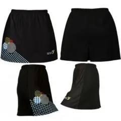 【新品】ソシオ ボウリング スカート インナーパンツ一体Sサイズ ブラックのサムネイル