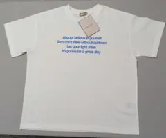 MARI.Emmy 半袖Tシャツ ホワイト ロゴプリントのサムネイル