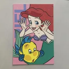アリエル　ポストカード　ディズニー　disney
