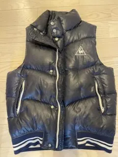 ルコック le coq ベスト 紺色