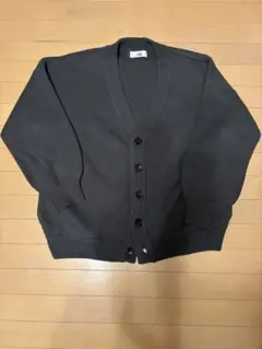 Loose チャコールグレー ニットカーディガン