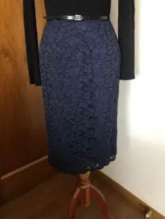 C DE C  レーススカート