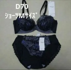 トリンプ　天使のブラ626　魔法のハリ感　D70/M普通　黒