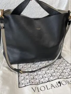 美品】VIOLAd'ORO トレロ レザー トートバッグ ターンロック A4 - メルカリ