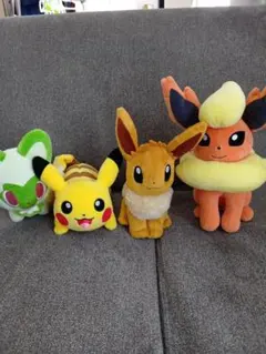 ポケモン ピカチュウ イーブイ 着ぐるみ ぬいぐるみ 2体セット ピカチュウ ブイズ着ぐるみ ぬいぐるみ - メルカリ