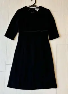 お値下げいたしました☆７号サイズ礼服ジャケット付きＡラインワンピース