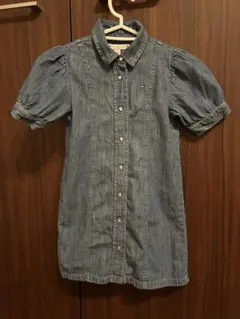 Tommy Hilfiger デニム 半袖ワンピース　7歳