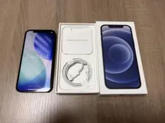 【美品 付属品完備 】iPhone 12 ブラック 64GB SIMフリー